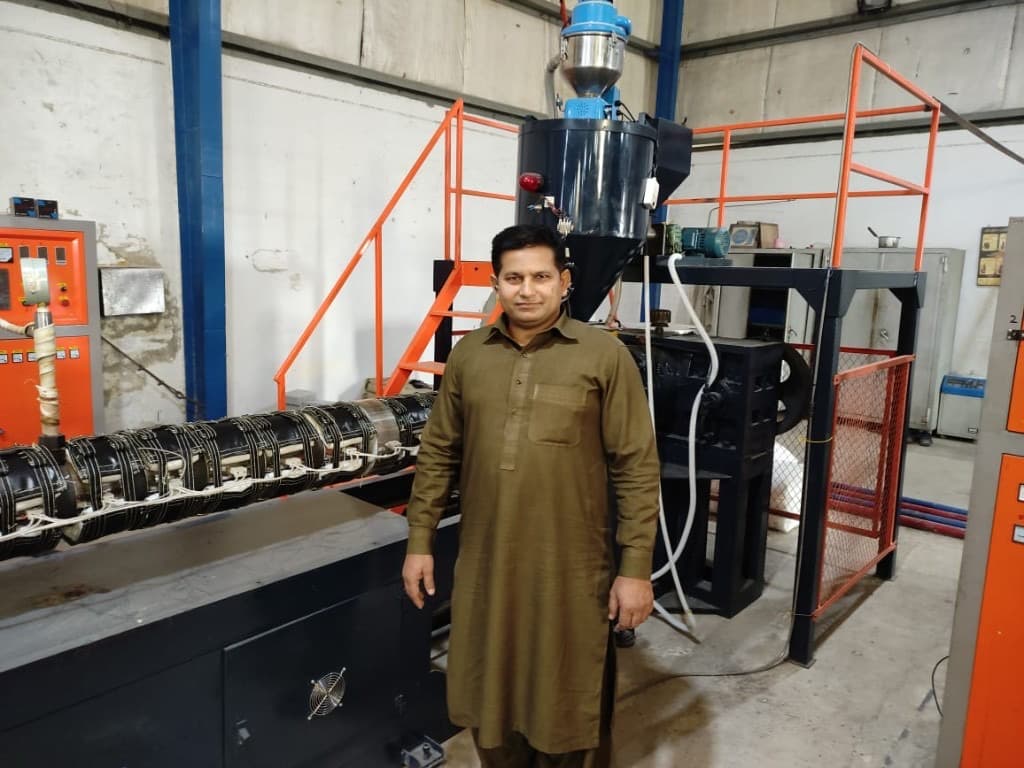 Al-Khair Five Star Foam Lahore extruder with ThermoSave jackets